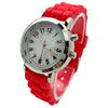 Olivia Pratt Luminous Dial Easy Read Medical Professionals Silicone Band Women Watch