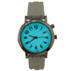 Olivia Pratt Luminous Dial Easy Read Medical Professionals Silicone Band Women Watch
