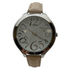 Olivia Pratt Faux Leather Big Numbers Every Day Women Watch