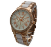 OLIVIA PRATT WOMENS CLASSIC CERAMIC STYLE BRACELET WATCH