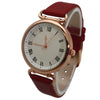 Olivia Pratt Soft Band Small Roman Numeral Minimalist Women Watch