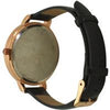 Olivia Pratt Leather Rose Face Strap Fashion Watch