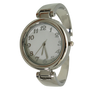 OLIVIA PRATT PLAIN TEXTURE METALLIC BANGLE WATCH