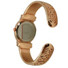 Olivia Pratt Textured Oval Face Bangle Women Watch