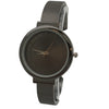 OLIVIA PRATT SHINY FACE TEXTURED BANGLE WATCH