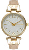 Olivia Pratt Leather Strap Band Watch