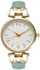 Olivia Pratt Leather Strap Band Watch