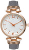 Olivia Pratt Leather Strap Band Watch