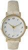 Olivia Pratt Stitch Band Leather Strap Watch