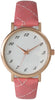 Olivia Pratt Stitch Band Leather Strap Watch