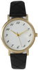 Olivia Pratt Stitch Band Leather Strap Watch