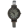 Olivia Pratt New Style Rhinestone Bezel Bangle Women Watch