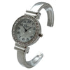 Olivia Pratt New Style Rhinestone Bezel Bangle Women Watch