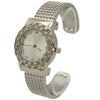 OLIVIA PRATT THICK BANGLE WATCH WITH RHINESTONE DETAILS