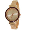 Olivia Pratt Every Day Textured Metal Bangle Watch