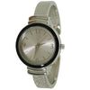 Olivia Pratt Every Day Textured Metal Bangle Watch