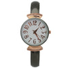Olivia Pratt Every Day Large Numbers Dial Metal Bangle Watch