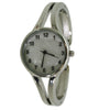 Olivia Pratt Slim Small Numbers Dial Metal Bangle Watch