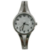 Olivia Pratt Slim Small Numbers Dial Metal Bangle Watch