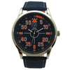 Olivia Pratt Denim Band Big Face and Numbers Men Watch