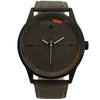 Olivia Pratt Denim Band Big Face and Numbers Men Watch