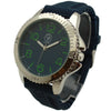 Olivia Pratt Silicone Solid Colors Sporty Everyday Men Watch