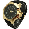 Olivia Pratt Three-Hand Silicone Band Men Watch