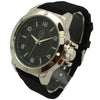 Olivia Pratt Three-Hand Silicone Band Men Watch