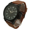 Olivia Pratt Three-Hand Silicone Band Men Watch