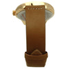 Olivia Pratt Minimalist Faux Leather Band Men Watch