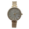 Olivia Pratt Delicate Rhinestone and Chrome Face Women Watch