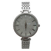 Olivia Pratt Delicate Rhinestone and Chrome Face Women Watch