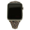 Olivia Pratt Printed Skinny Leather Apple Watch Band