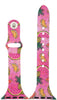 OLIVIA PRATT PRINTED SKINNY SILICONE APPLE WATCH BAND