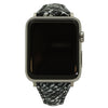 Olivia Pratt Printed Skinny Leather Apple Watch Band